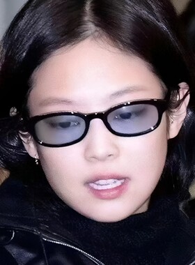 jennie同款复古板材防紫外线墨镜