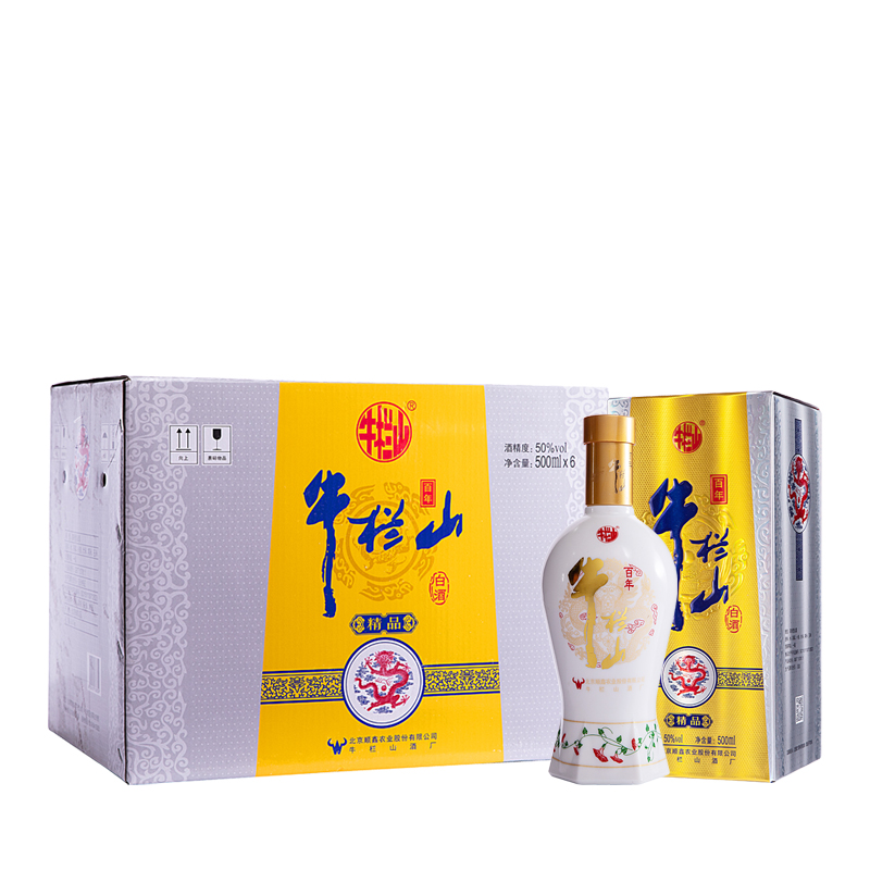 百年牛栏山 二锅头 50度百年精品 浓香型白酒 500ml*6瓶 整箱装|ruв категории вино, самодельных спиртных напитков - от Buy2taobao.com для оказания профессиональной услуги покупки агента Taobao
