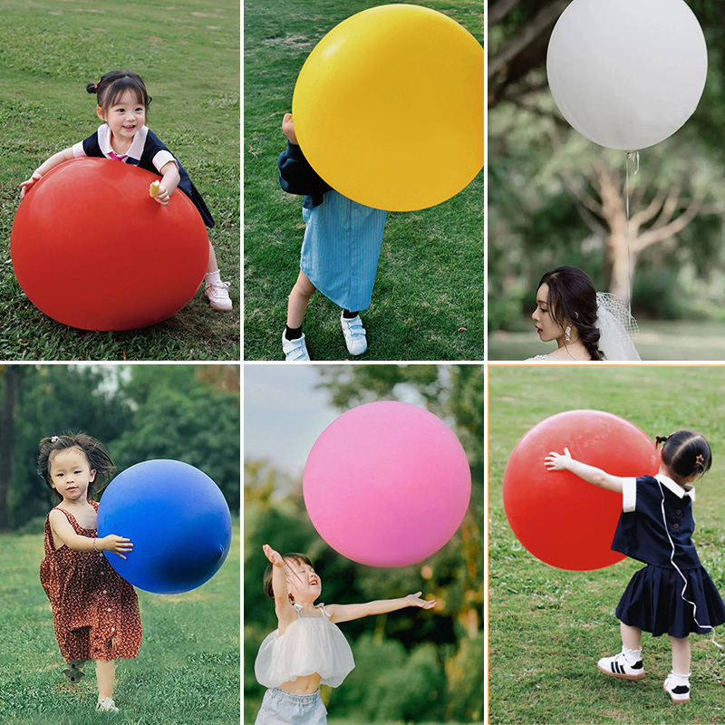防爆乳胶加厚36寸超大气球户外