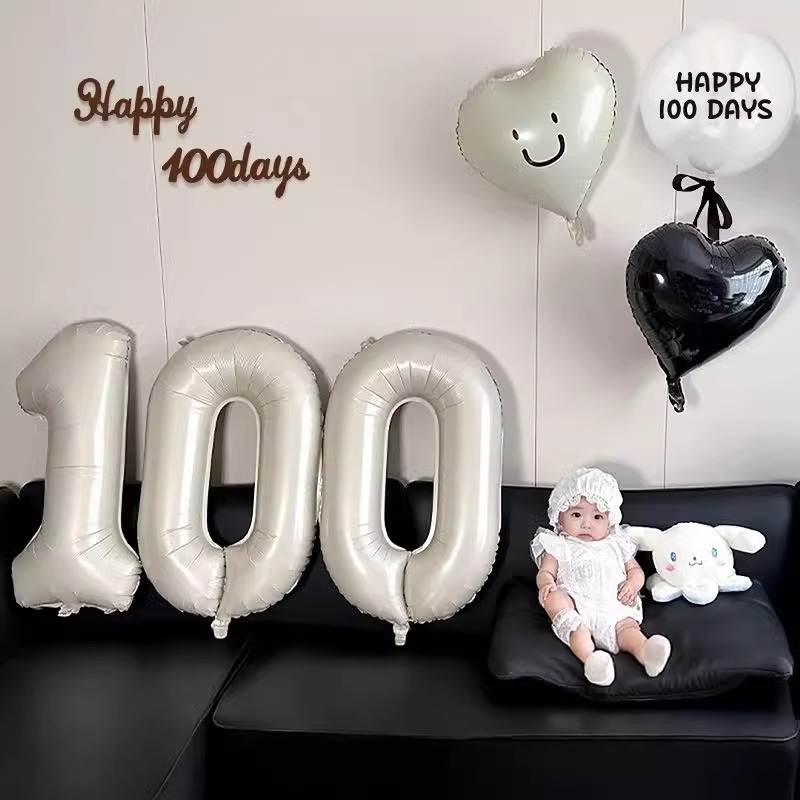 宝宝100天装饰拍照道具场景