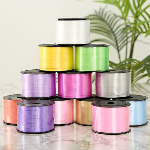 气球彩带绳子婚庆结婚婚礼新房布置装饰礼品包装气球镭射丝带塑料