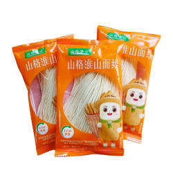 山格淮山面线闽南特产线面挂面龙须面细面条独立小包装