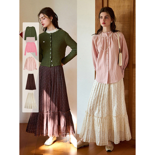 衬衫 SimpleRetro肌理感针织衫 衣橱直播间 半身裙 所有女生