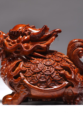 唐趣花梨木祝福新中式客厅