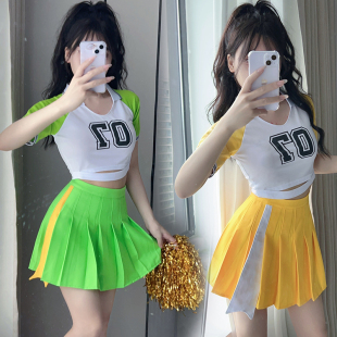 韩版女团爵士舞服装女跳舞套装啦啦操街舞团体成人舞蹈练功演出服
