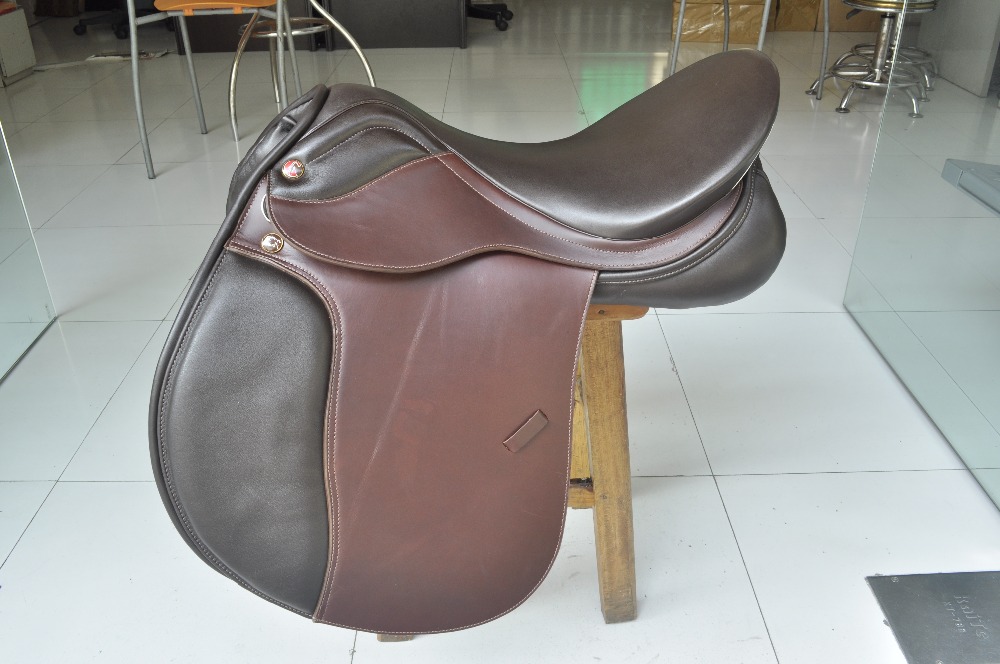 马鞍耐力鞍西部鞍综合鞍野骑马鞍子牛皮材质手工制作马术用品