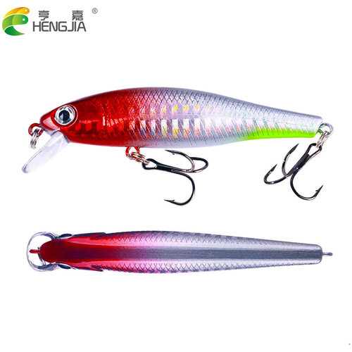 苦茶HENGJIA浮水米诺假饵8.8cm9g烫金微物饵路亚假饵批发fishing