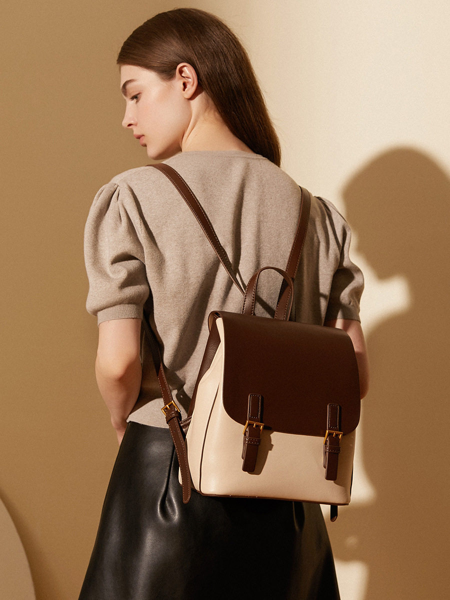 2026新款春夏双肩包女大学生简约背包女双肩大容量旅行背包bags