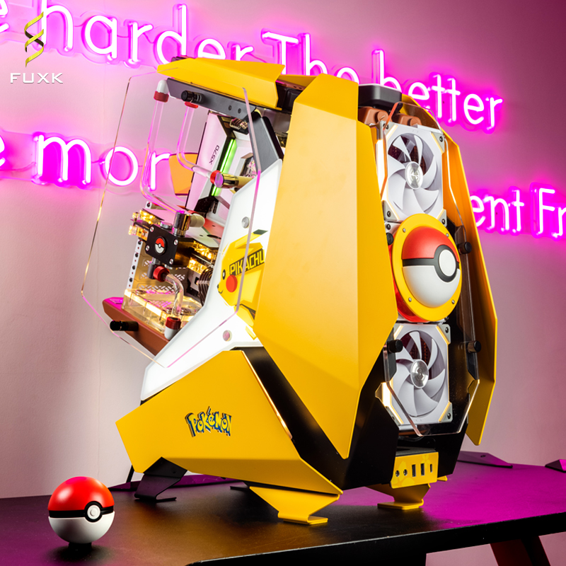 皮卡丘FUXK海贼王4080电脑主机