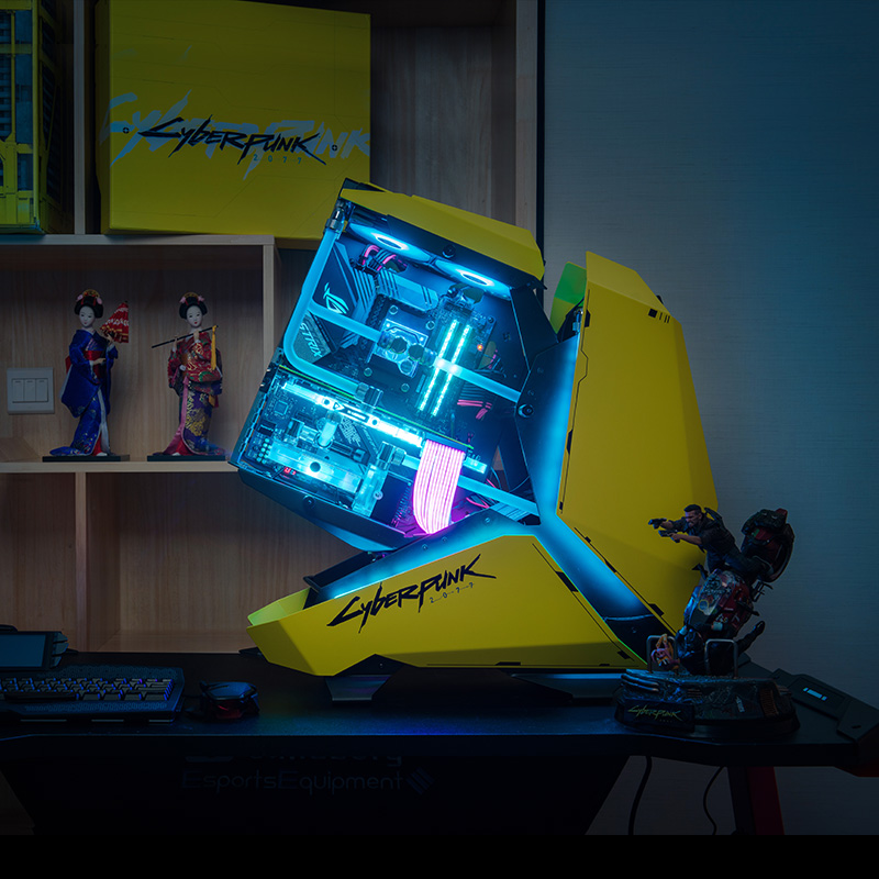 fuxk赛博朋克水冷电脑RTX3090