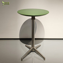 北欧现代户外折叠酒吧高脚鸡尾酒桌吧台桌防水塑料台c76 现货 包邮