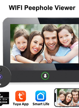 WIFI Smart Video&Audio Peephole Viewer 4.3