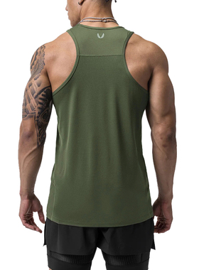 ASRV美式夏季健身背心男士运动宽松型网眼速干透气弹力无袖上衣