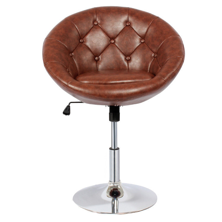 工厂直供单人沙发椅可升降旋转会客椅吧台休闲椅洽谈椅前台办公椅