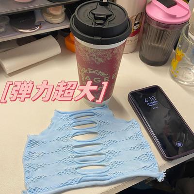 蕾丝吊带内搭辣妹打底衫女上衣背心春秋超弹力性感内衣女法式套装