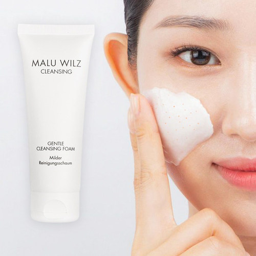 美容院专卖！荷荷巴蜡珠 德国 malu wilz 洗面奶 温和干净不紧绷