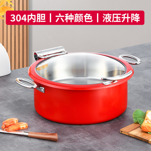 液压可视布菲炉餐炉巨博不锈钢