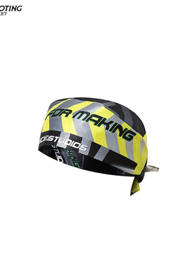 CSYCESTUDIOS原创设计头巾潮流街头方巾时尚赛车嘻哈发带男女配饰