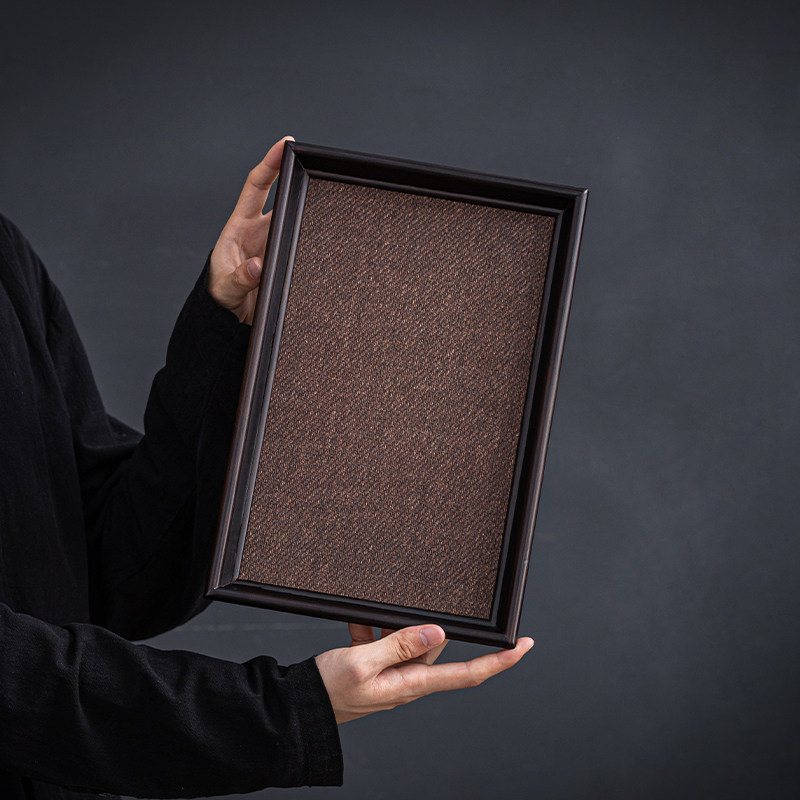 檀竹藤面茶托盘干泡台小茶盘功夫茶具零配家用复古壶承壶垫长方形,餐饮具,茶盘,淘宝优惠券,粉丝福利购,淘宝优惠卷