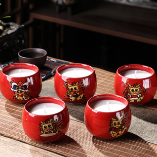 香薰蜡烛室内持久家用熏香安神助眠小众浪漫情调卧室香氛饰品礼物