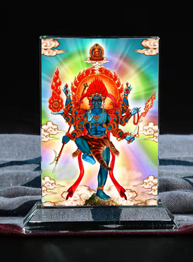 秽迹金刚大权力士神王佛水晶摆件