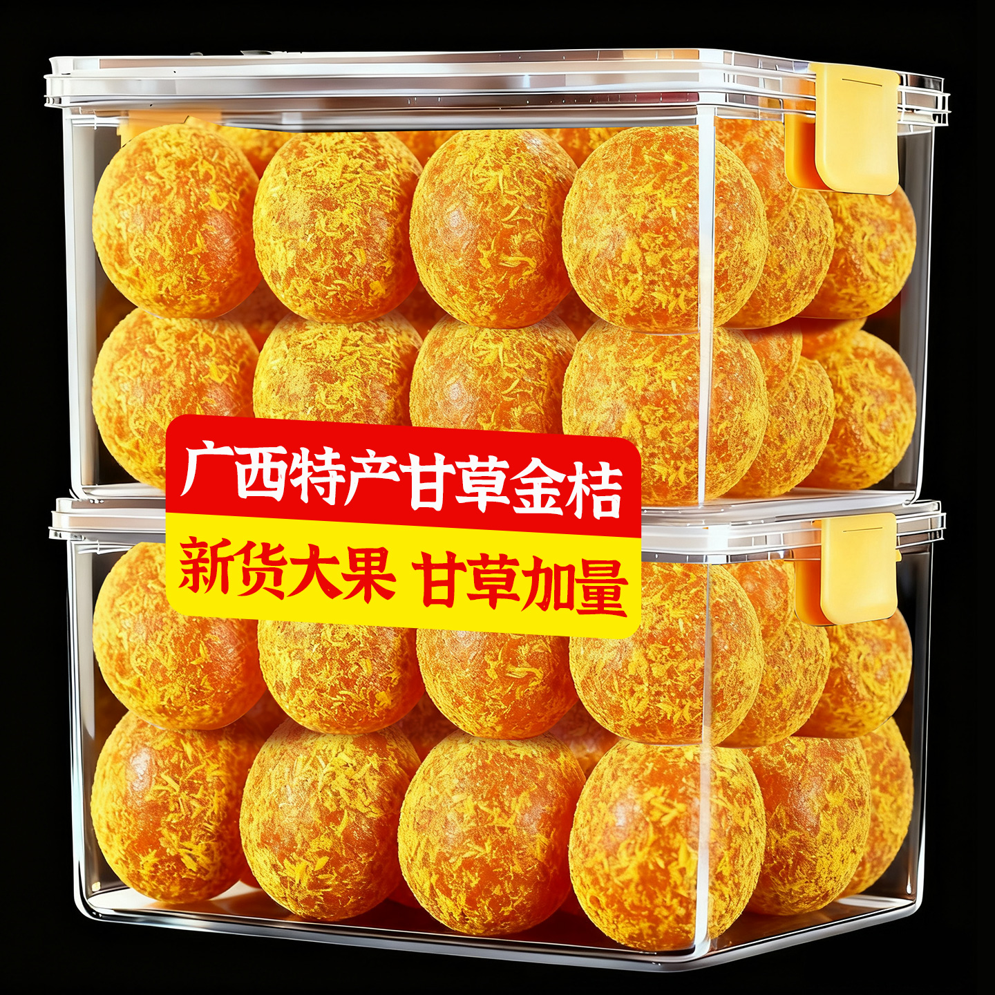 甘草金桔干官方旗舰店广西特正产宗陈皮金橘果干化止痰咳小零食品