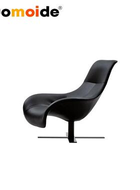 诺曼邸现代时尚休闲椅创意设计家具martchair北欧进口牛皮璃钢椅