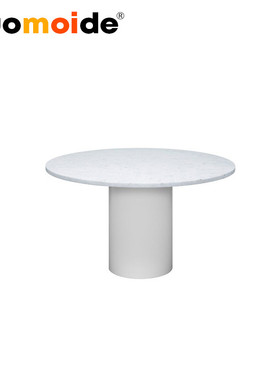 诺曼邸设计师家具 hiroki dining table/大理石实木脚北欧餐桌