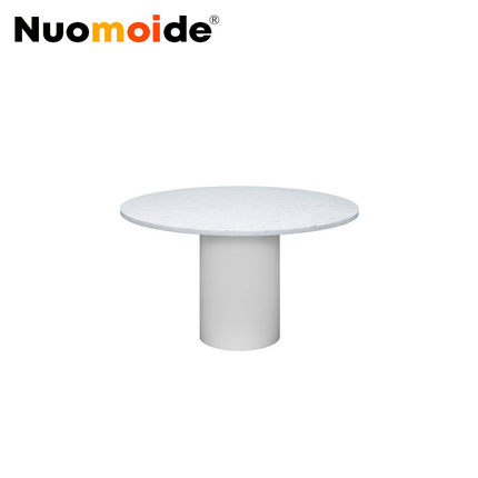 诺曼邸设计师家具 hiroki dining table/大理石实木脚北欧餐桌