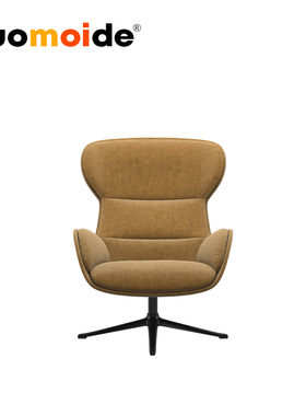 诺曼邸设计师家具RenoLoungeChair创意北欧休闲椅现代客厅沙发椅