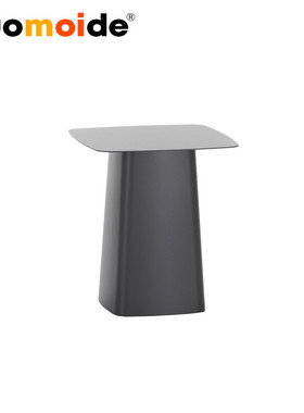 金属电镀咖啡桌诺曼邸设计师家具metal side table沙发角几边茶几