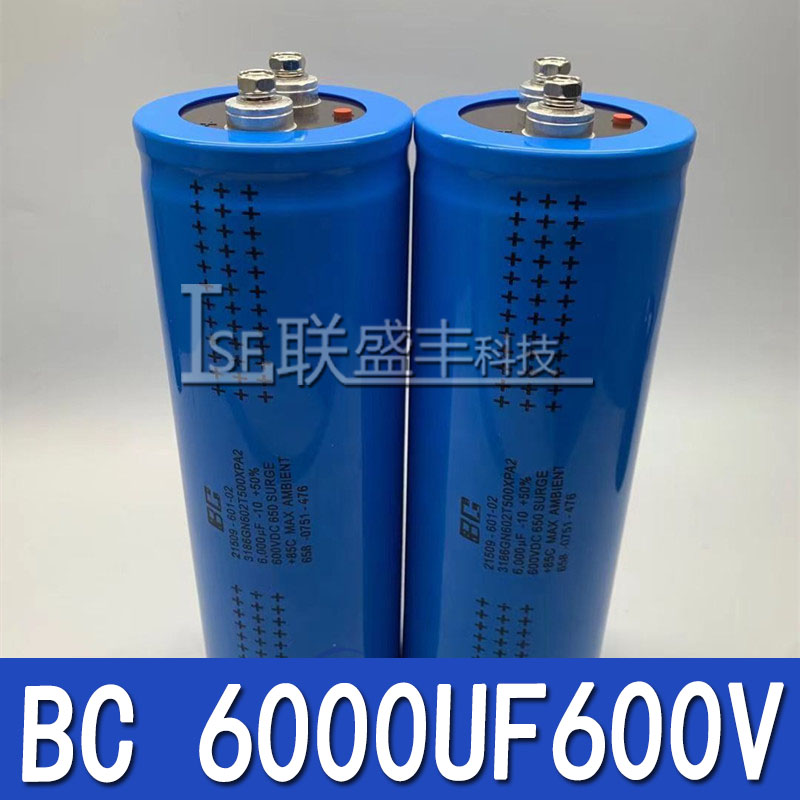 全新3186GN602T500XPA2 600v6000UF BC 600vdc 85 电解电容75*220