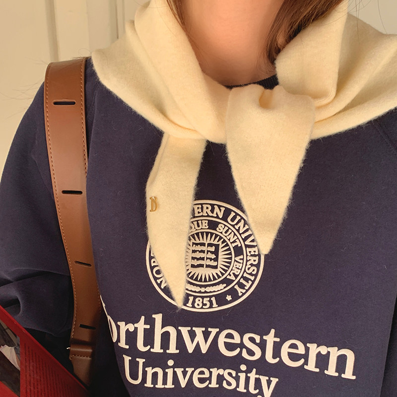 英国小众百搭三角巾韩版ins含羊毛小围巾女秋冬季保暖针织小围脖,服饰配件/皮带/帽子/围巾,围巾/丝巾/披肩,淘宝优惠券,粉丝福利购,淘宝优惠卷