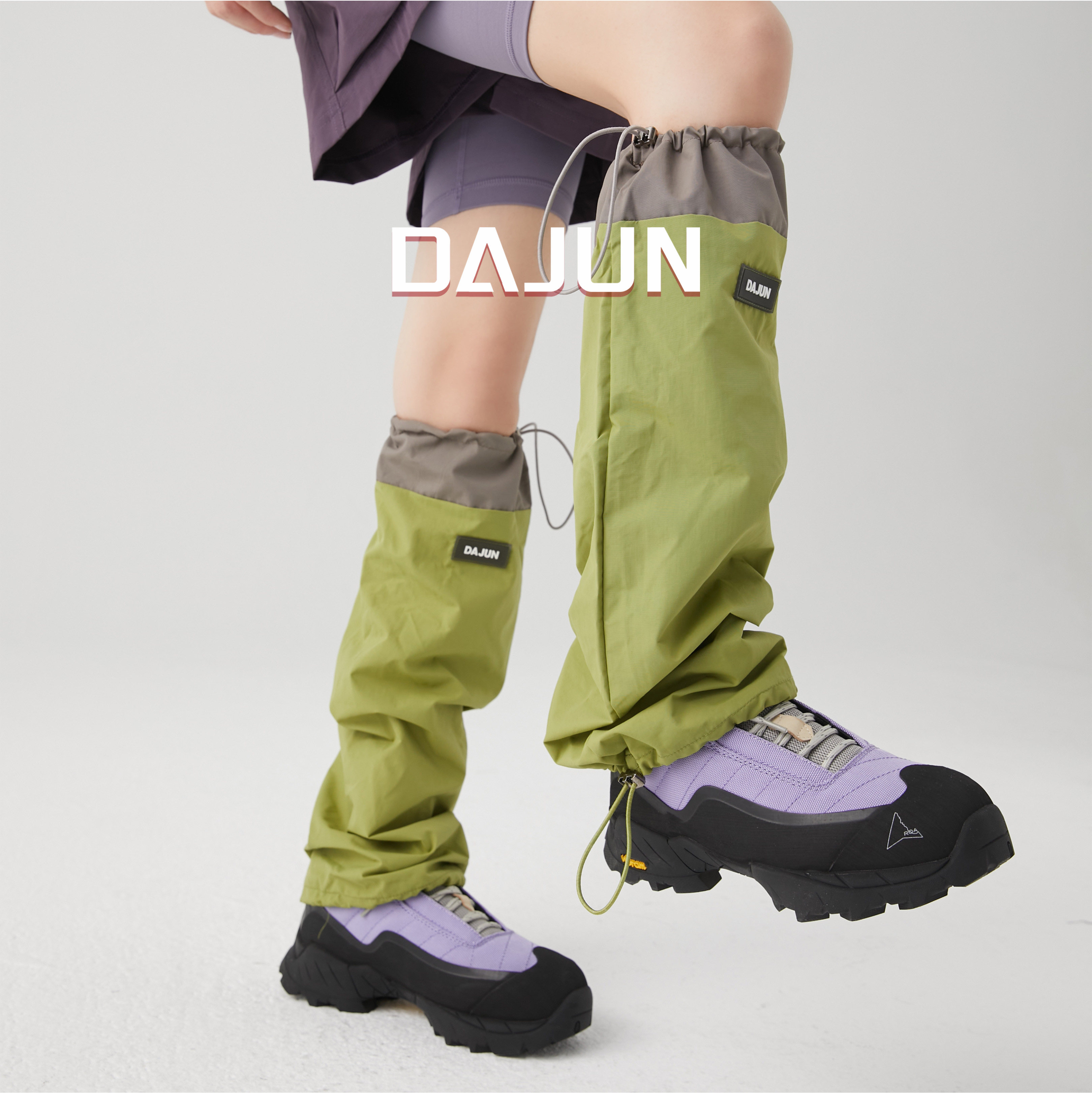 DAJUN   徒步户外腿套防水挡风腿套露营风,女士内衣/男士内衣/家居服,长筒袜,淘宝优惠券,粉丝福利购,淘宝优惠卷