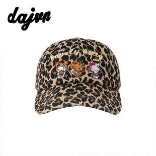 DAJUN大俊 ‘三只kt系列彩色and豹纹棒球帽’