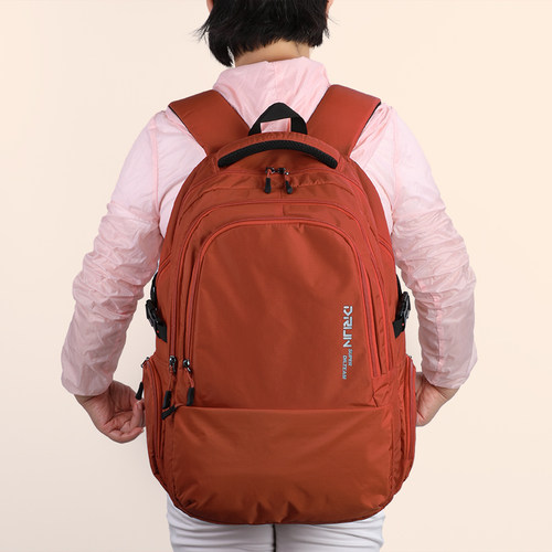 大容量双肩背包商务旅行男女书包