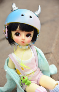 【大爪子bjd】bjd娃衣 轮滑鞋套装 四六分通用开衫毛衣 保暖娃衣