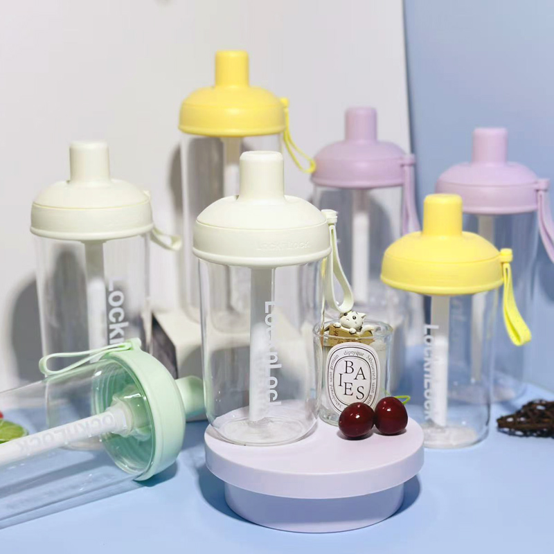 乐扣吸管杯成人儿童tritan