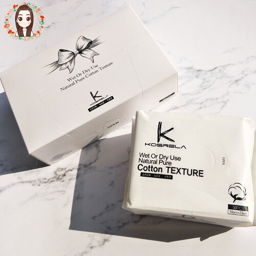 丢掉你的脏毛巾 Kosrela洁面巾洗脸卸妆美容院面巾纸卸妆巾