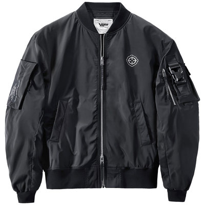 Vip春秋季ma1飞行夹克男宽松机能工装外套潮牌ins帅气百搭棒球服 虎窝淘