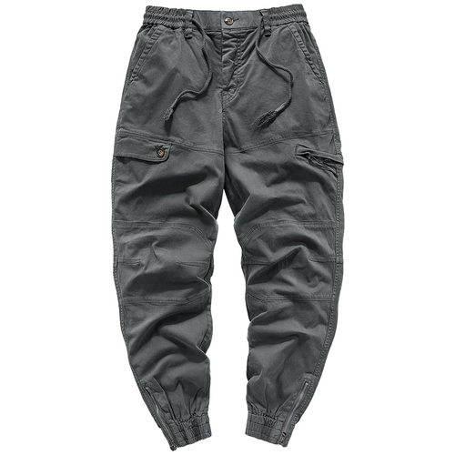 VIP水洗复古多口袋休闲工装裤