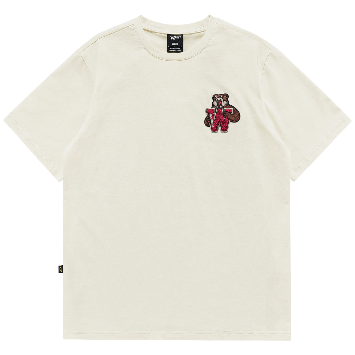 VIP重磅纯棉短袖T恤男夏季美式毛巾绣半袖情侣上衣卡通刺绣体恤衫,男装,T恤,淘宝优惠券,粉丝福利购,淘宝优惠卷