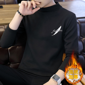 男士长袖T恤保暖上衣