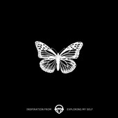 玉蝴蝶草本纹身贴保持久果汁防水高级感女持久性感锁骨手臂 再变