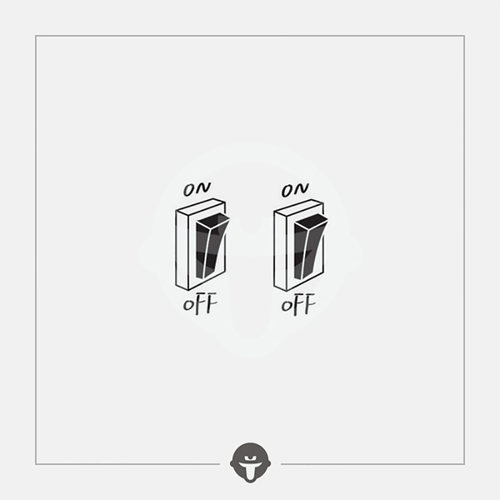 再变纹身贴开关键防水持久黑白