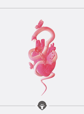 再变纹身贴粉心蝶蛇性感彩色防水