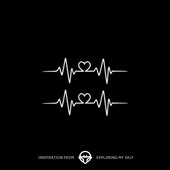 再变 心电图防水持久纹身贴情侣锁骨手腕 心跳草本纹身贴原创个性