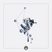 纹身贴纸29 彩色花臂男防水潮酷纹身师合作款 再变 金属马几何个性