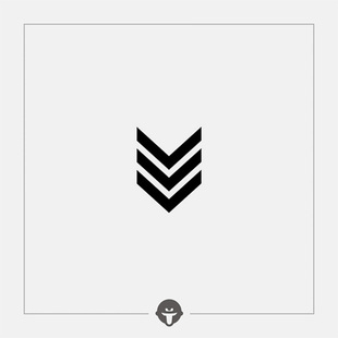 再变 黑白女 勇往直前tattoo纹身贴防水男持久三角直线脚踝时尚