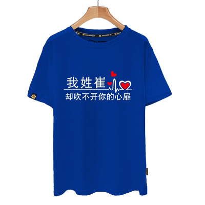 百家姓氏我姓崔隔壁王李张杨t恤